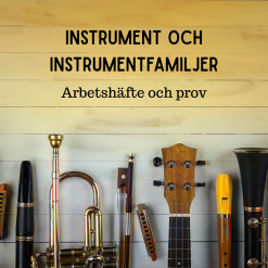 Musikinstrument och instrumentfamiljer