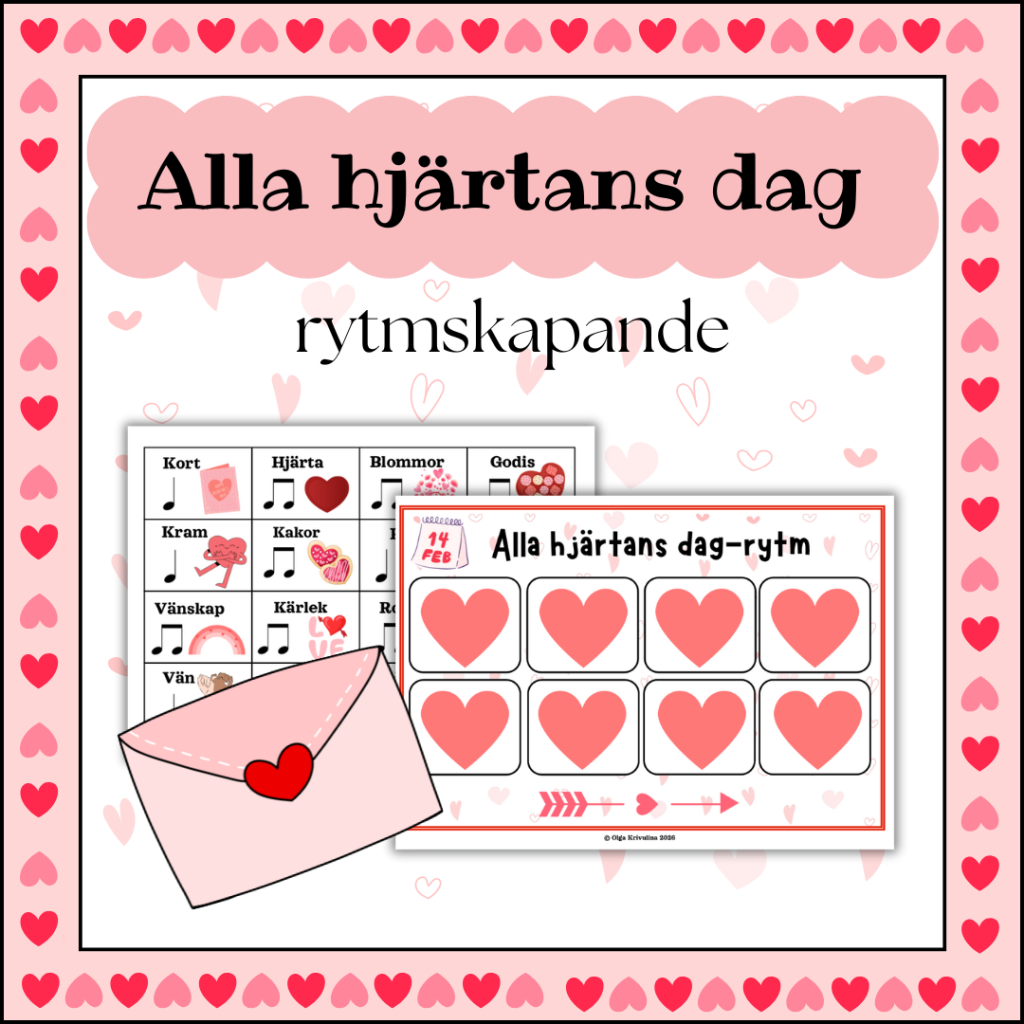 Alla hjärtans dag – rytmskapande