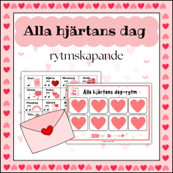 Alla hjärtans dag - rytmskapande