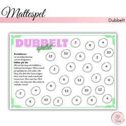 Mattespel dubbelt