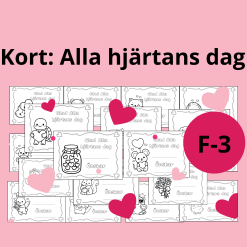 Mall: Alla hjärtans dag kort
