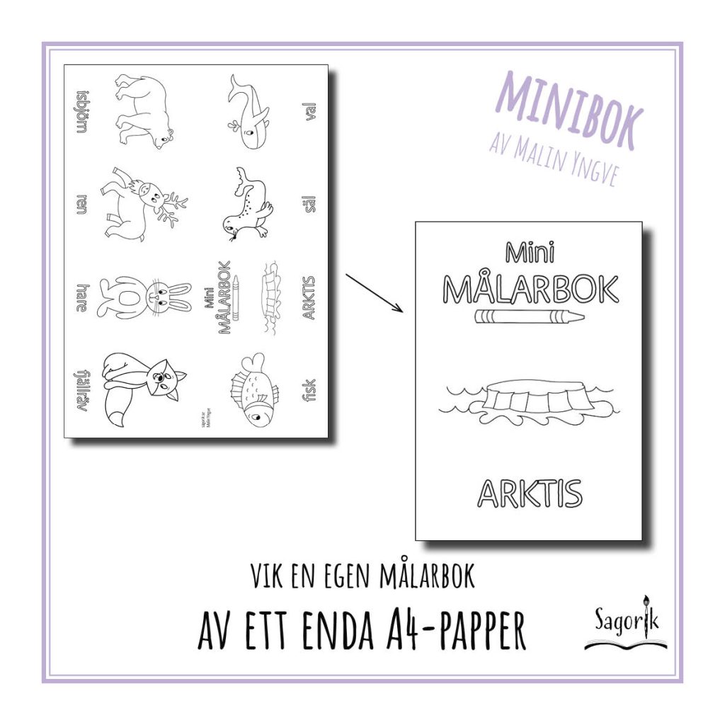 Minimålarbok Arktis