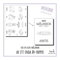 Minimålarbok arktis