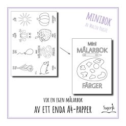 Minimålarbok färger