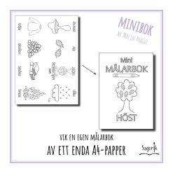 Minimålarbok höst
