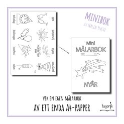 Minimålarbok nyår