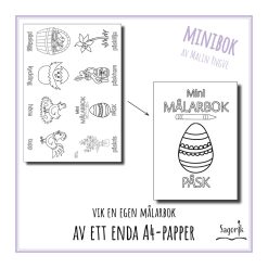 Minimålarbok påsk