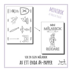 Minimålarbok Riddare