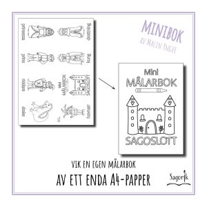 Minimålarbok Sagoslott