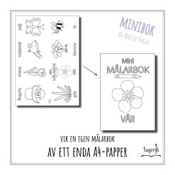 Minimålarbok vår