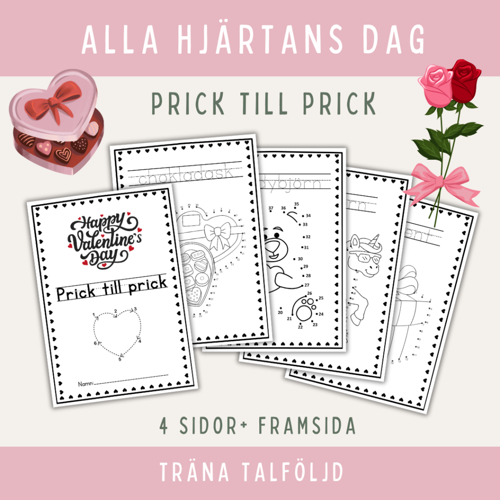 Prick till prick alla hjärtans dag