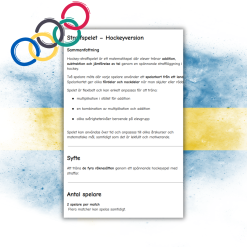 Hockeystraffar - mattespel