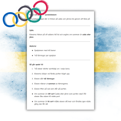 Parallellslalom - udda och jämnt - addition/multiplikation