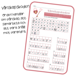 vänskapskoden - vänliga veckan