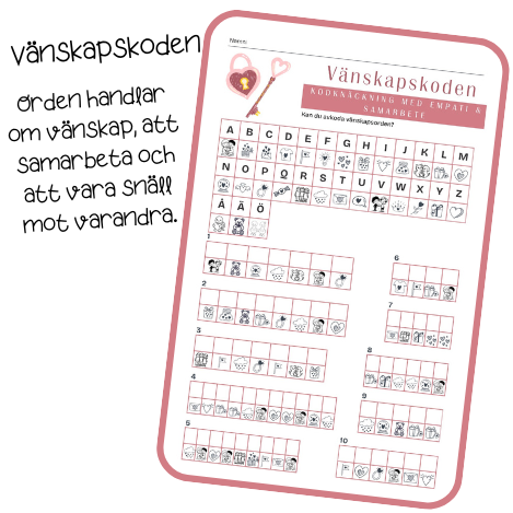 vänskapskoden – vänliga veckan