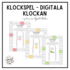 Klockspel - Digitala klockan
