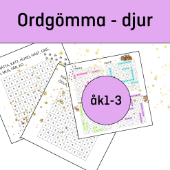 Ordgömma djur