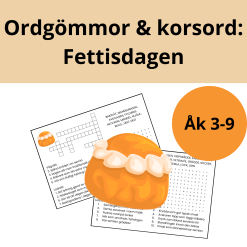 Ordgömmor och korsord: fettisdagen
