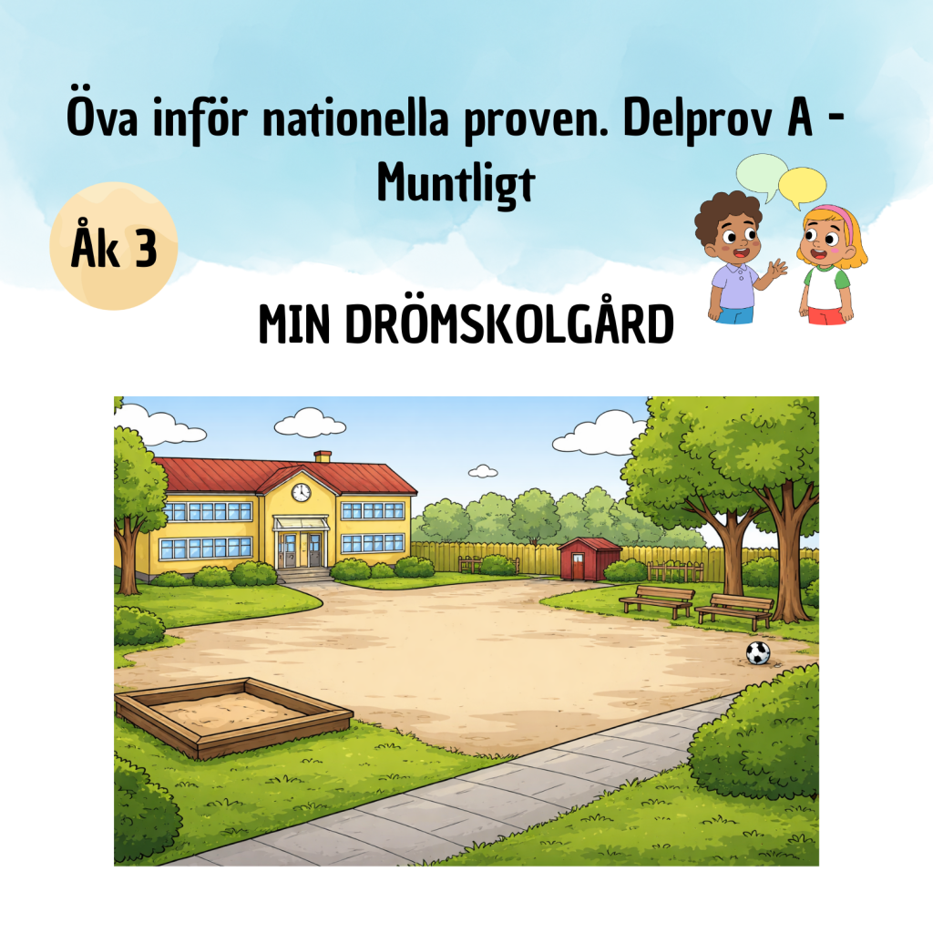 Öva inför nationella proven åk 3. Delprov A – Muntligt