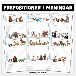 Prepositioner i meningar