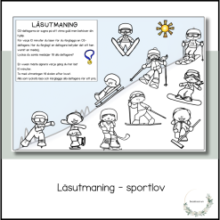 Läsutmaning - sportlov