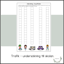 Trafik - undersökning till skolan