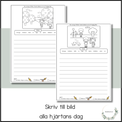 Skriv till bild - alla hjärtans dag