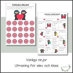 Vänliga ninjan - utmaning vänlighet