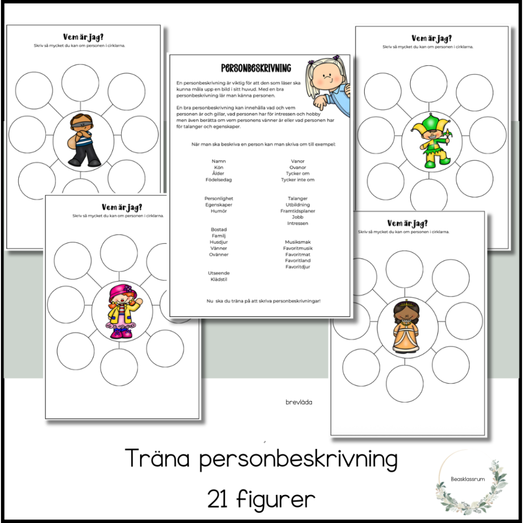 Träna personbeskrivningar