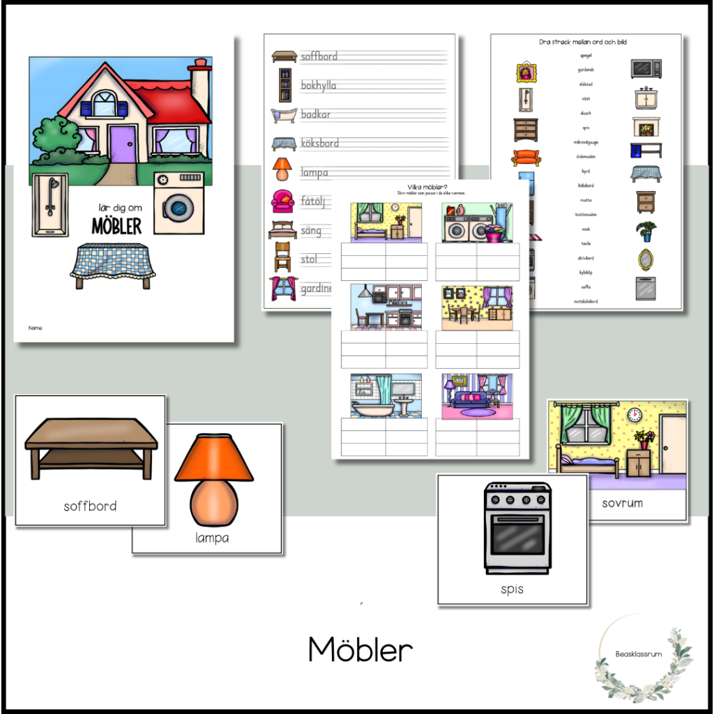 I huset – träna möbler