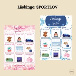 Läsbingo: SPORTLOV