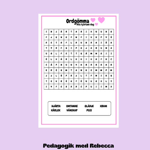 Ordgömma alla hjärtans dag