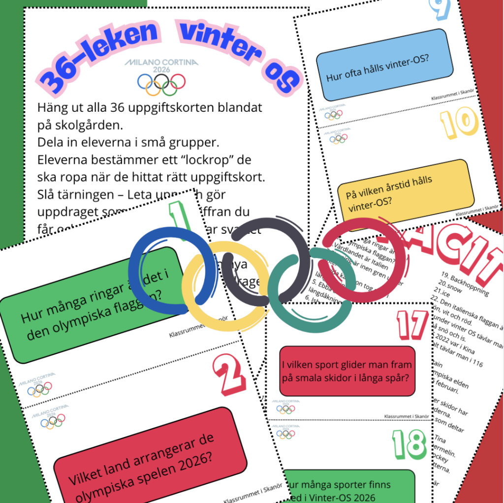 36 leken – Vinter OS 2026