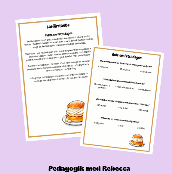 Fettisdagen 17 februari