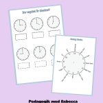 Träna på klockan – analog och digital - bild 1