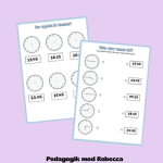 Träna på klockan – analog och digital - bild 2