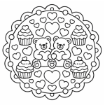 Alla hjärtans dag uppgifter och pyssel - bild 7