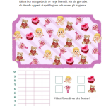 Alla hjärtans dag uppgifter och pyssel - bild 5