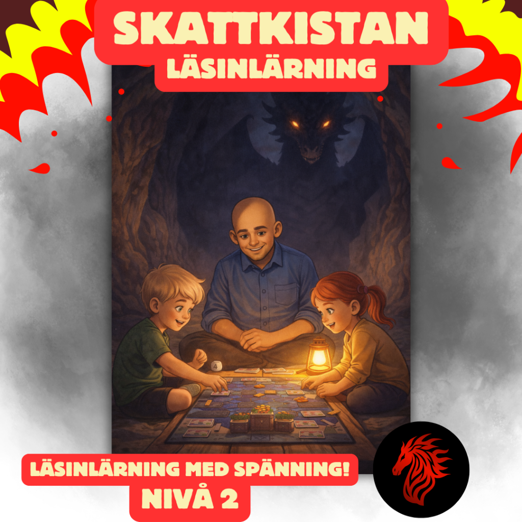 Skattkistan – läsinlärning nivå 2