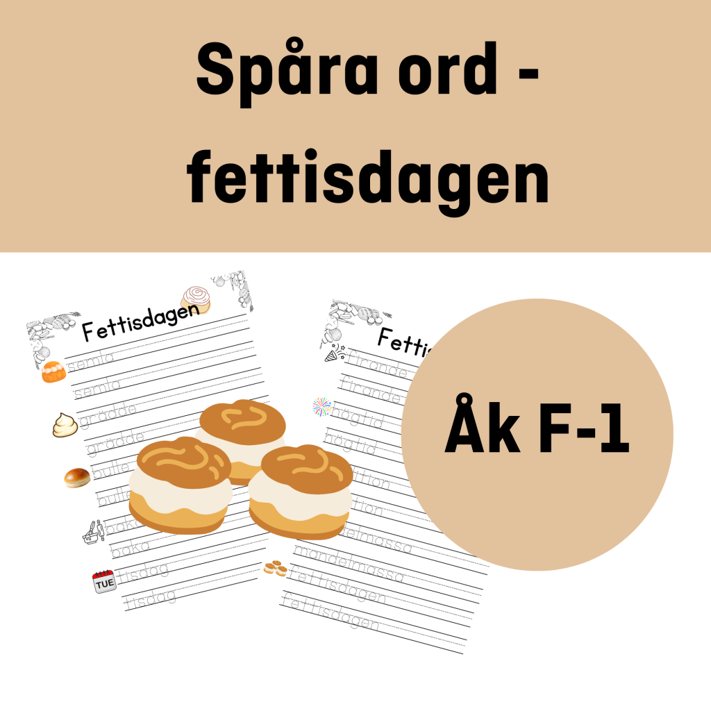 Spåra ord fettisdagen