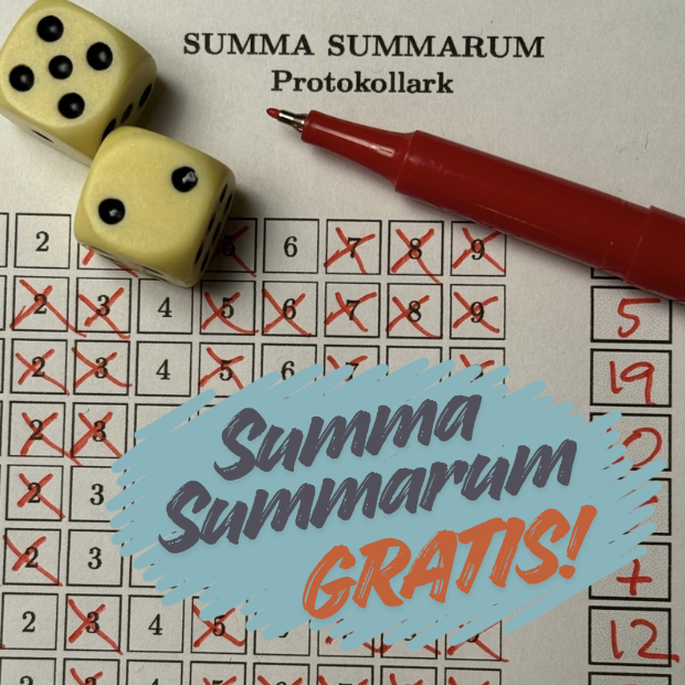 Summa Summarum – tärningsspel för träning av addition