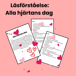 Läsförståelse: Alla hjärtans dag