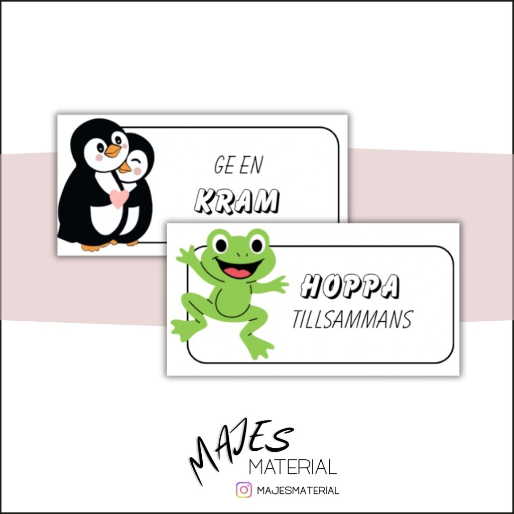 Uppdragskort – Kamratskap