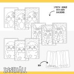 Påskpyssel med rörliga figurer, Klipp, vik och skapa - bild 2