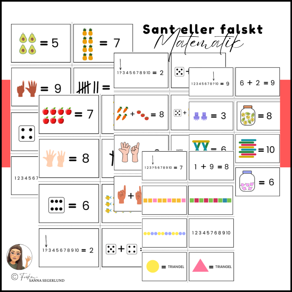 Sant eller falskt – matematik