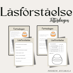 Läsförståelse: Fettisdagen