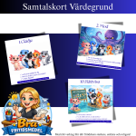 Samtalsbilder Värdegrund – 10 frågor som skapar lugna och meningsfulla samtal på fritids Havets vänner A4 - bild 1