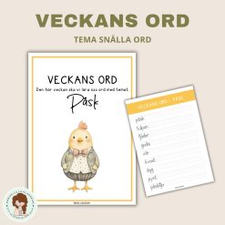Veckans ord tema påsk