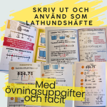 Posters och lathundshäfte om tal i decimalform - bild 3