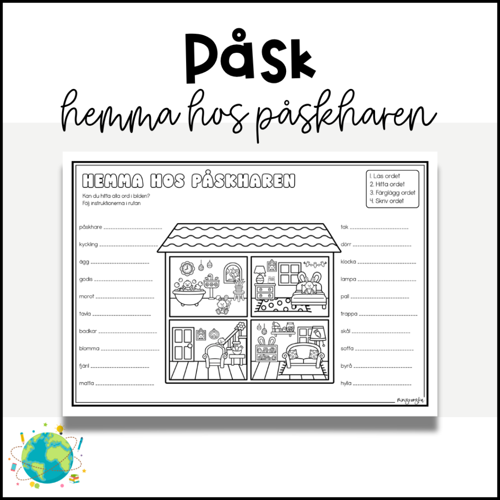 Påsk – Hemma hos påskharen